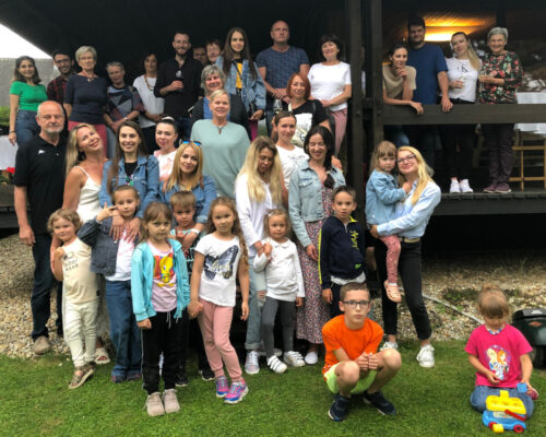 Familienfest-Clowns
